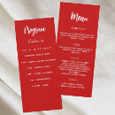 Search for birthday dinner menus Red