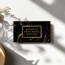 Search for black and gold marble business cards Modern
