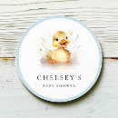 Search for dusty blue envelope seals Boy baby shower