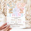 Search for twin boy and girl invitations Gender neutral