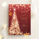 Search for festive christmas wedding invitations Gold