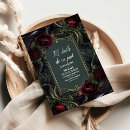 Search for gothic halloween wedding invitations Purple