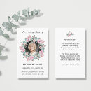 Search for memorial keepsake cards Cross