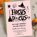Search for hocus pocus invitations Costume party