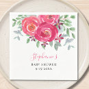 Search for pink floral napkins Garden
