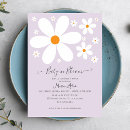 Search for daisy baby shower invitations Flowers