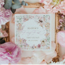 Search for fairy napkins Fairy first birthday