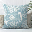 Search for seahorse pillows Coastal