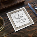 Search for antler napkins Rustic
