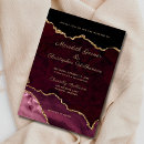 Search for agate wedding invitations Chic