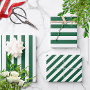Search for green striped paper wrapping paper Trendy