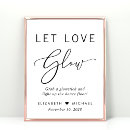 Search for glow sticks sign wedding signs Simple