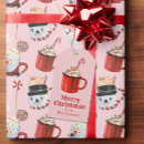 Search for hot cocoa gift tags Red