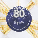 Search for 80th birthday stickers Celebration