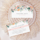 Search for hair salon appointment cards Floral