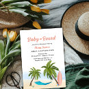 Search for palm trees baby shower invitations For kids