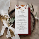 Search for burgundy menus Terracotta