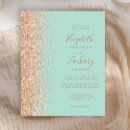 Search for mint wedding invitations Elegant