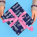 Search for name wrapping paper Monogrammed