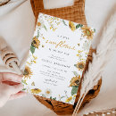 Search for sunflower baby shower Watercolor floral