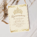Search for beige and gold birthday invitations Princess