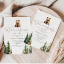 Search for eucalyptus baby shower invitations Woodland