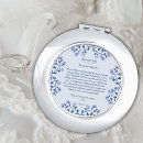 Search for floral compact mirrors Bride