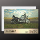 Search for biker birthday invitations Adult