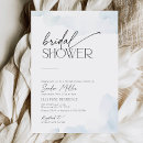 Search for clouds bridal shower invitations Minimal