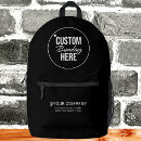 Search for business backpacks Branding