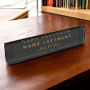 Search for black and gold name plates Professional