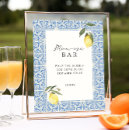 Search for baby shower mimosa bar signs Elegant
