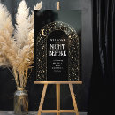 Search for moon and stars wedding signs Starry night