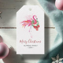 Search for flamingo gift tags Merry christmas