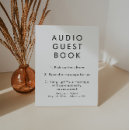 Search for audio guestbook wedding signs Black and white