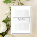 Search for wedding invitation belly bands Simple