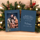 Search for navy blue christmas cards Merry
