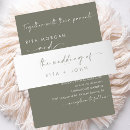 Search for sage invitation belly bands Traditional classic classy