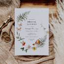 Search for enchanted forest bridal shower invitations Floral