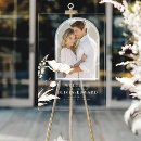 Search for white flowers welcome wedding signs Minimalist