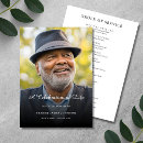 Search for man funeral programs Remembrance