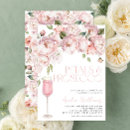 Search for petals and prosecco bridal shower invitations Elegant