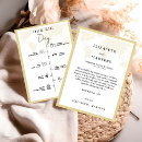 Search for timeline wedding programs Calligraphy