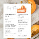Search for pumpkin baby shower games Watercolor