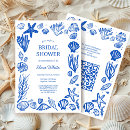 Search for seashell bridal shower invitations Beach