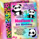 Search for panda invitations Party like a panda