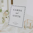 Search for cards and wedding signs Black and white