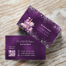 Search for purple house business cards Housekeeping