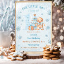 Search for christmas 1st birthday invitations Blue