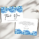 Search for hydrangea thank you cards Bridal shower